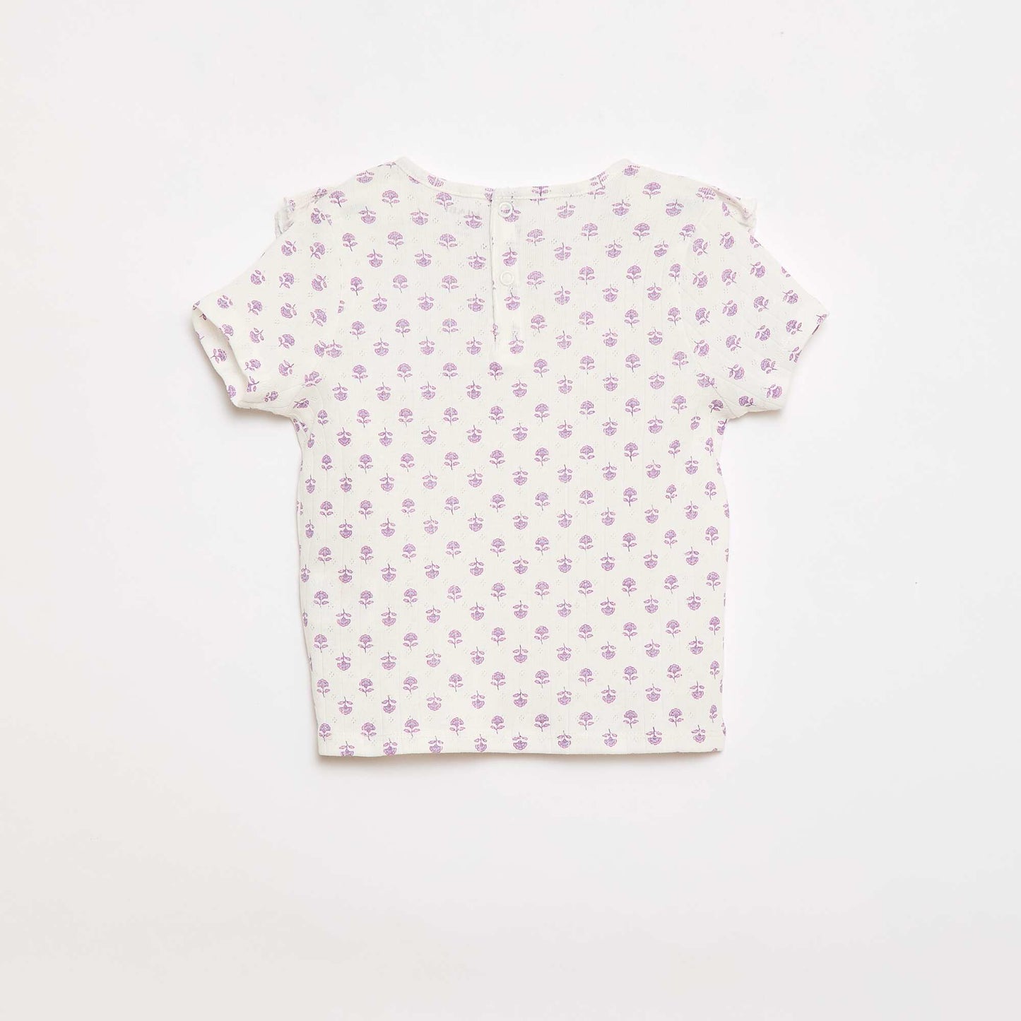 Pyjama short 2 pièces BLANC