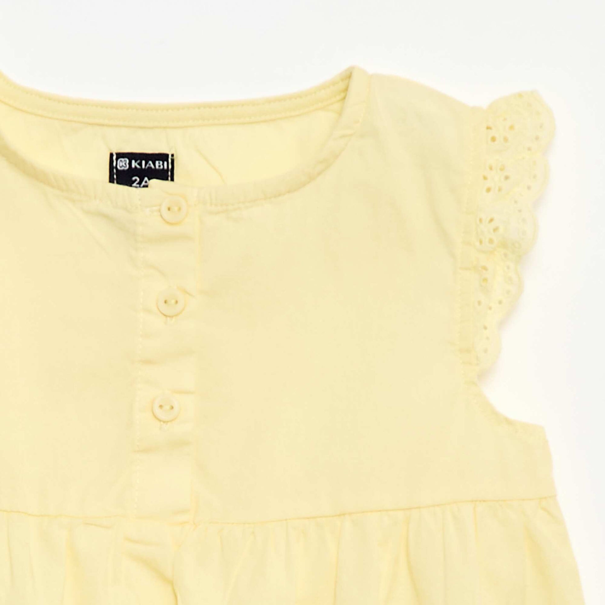 Pyjama court débardeur + short - 2 pièces JAUNE