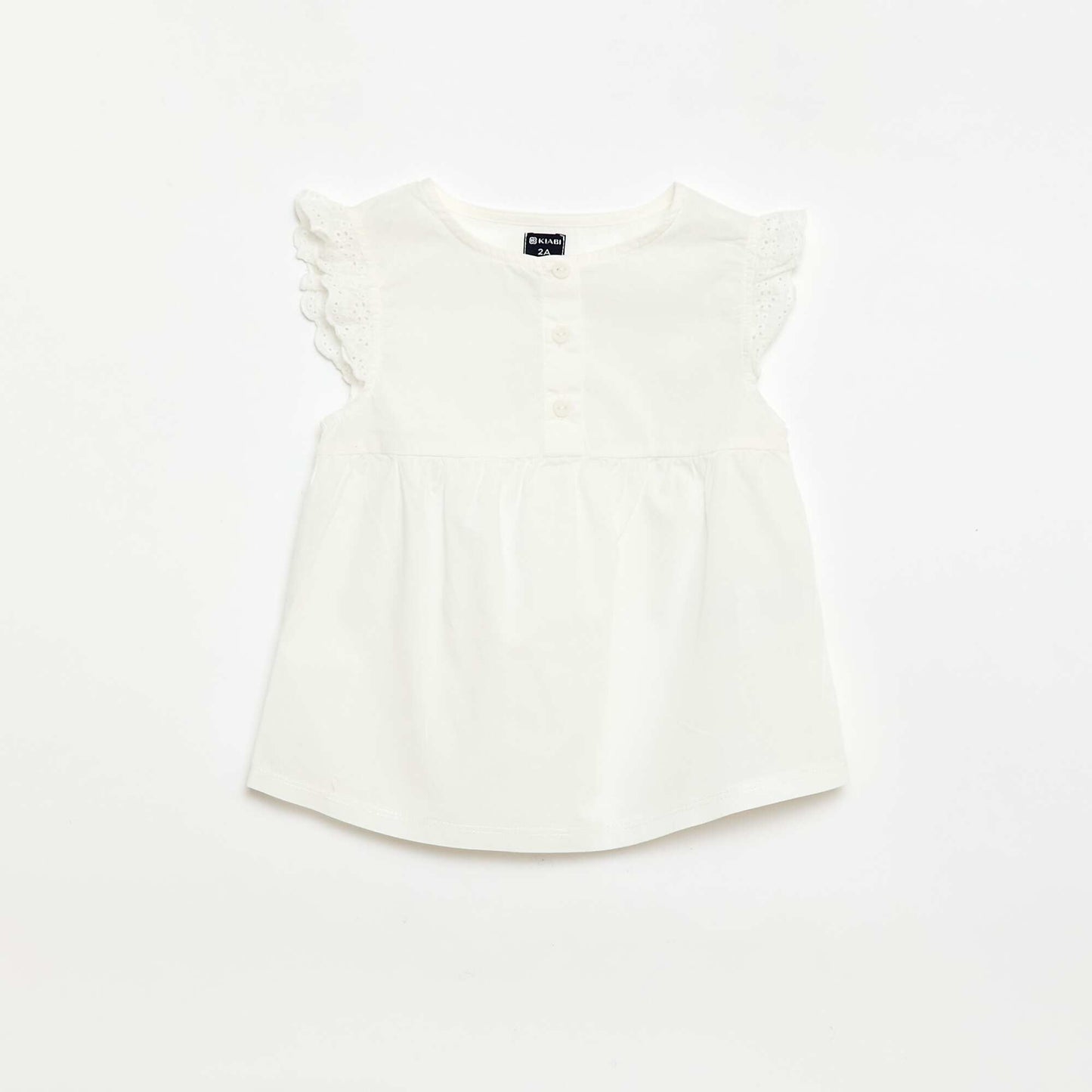 Pyjama court débardeur + short - 2 pièces BLANC