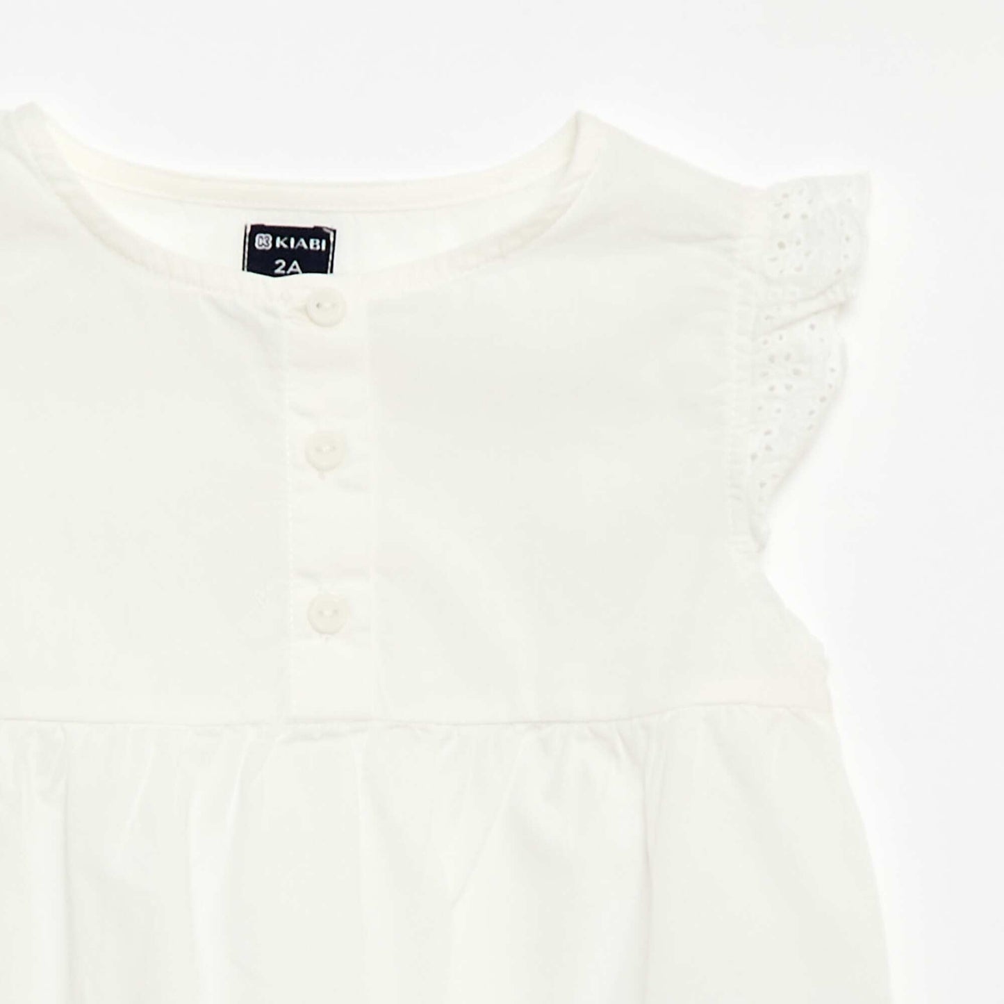 Pyjama court débardeur + short - 2 pièces BLANC