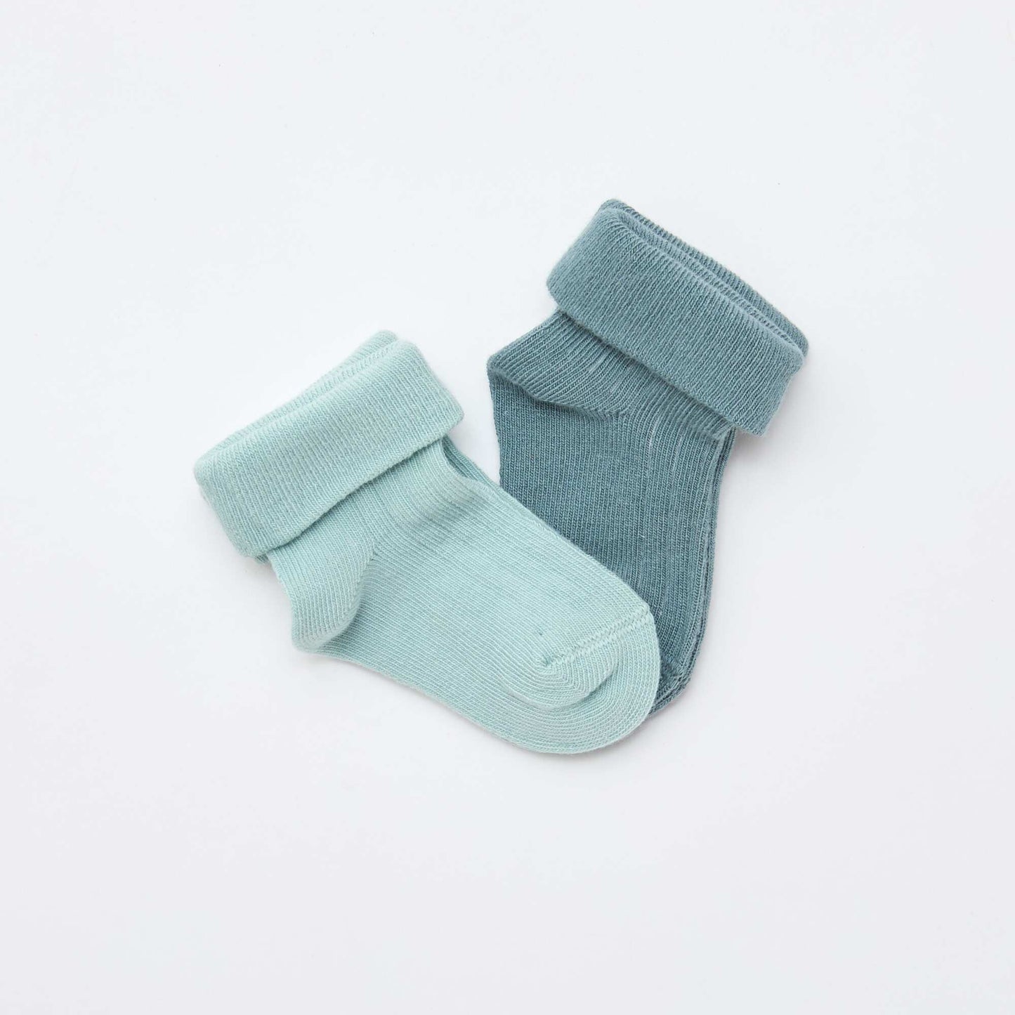 Lot de 2 paires de chaussettes VERT