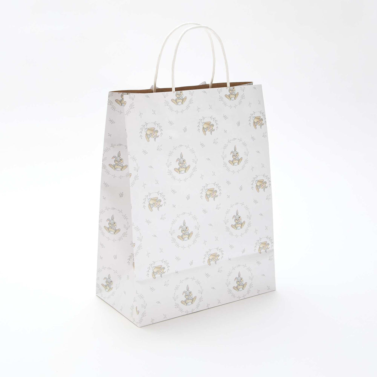 Sac cadeau en papier 'Panpan' BLANC