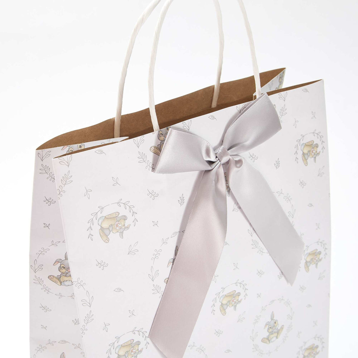 Sac cadeau en papier 'Panpan' BLANC