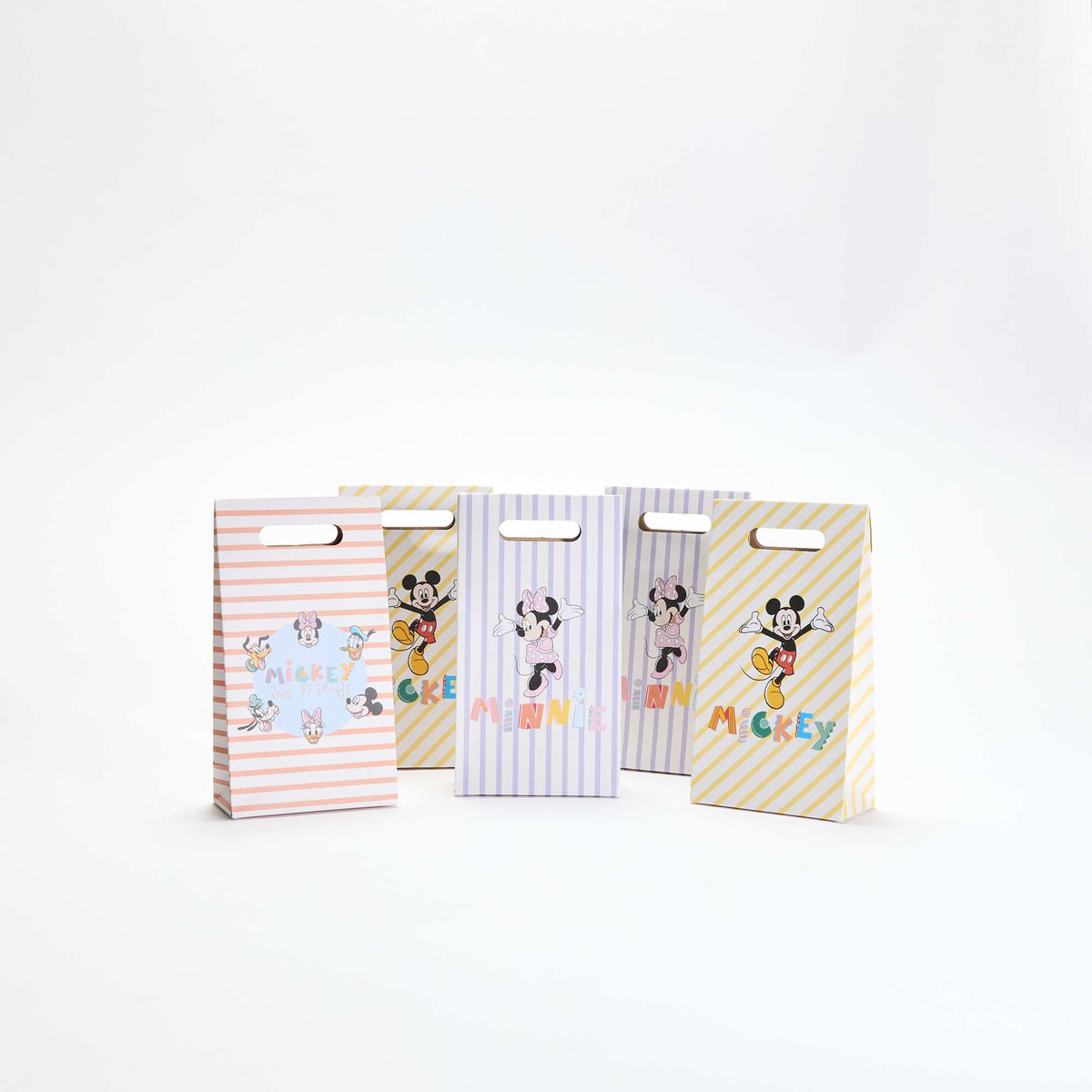 Lot de 5 petits sacs d'emballage cadeau VIOLET