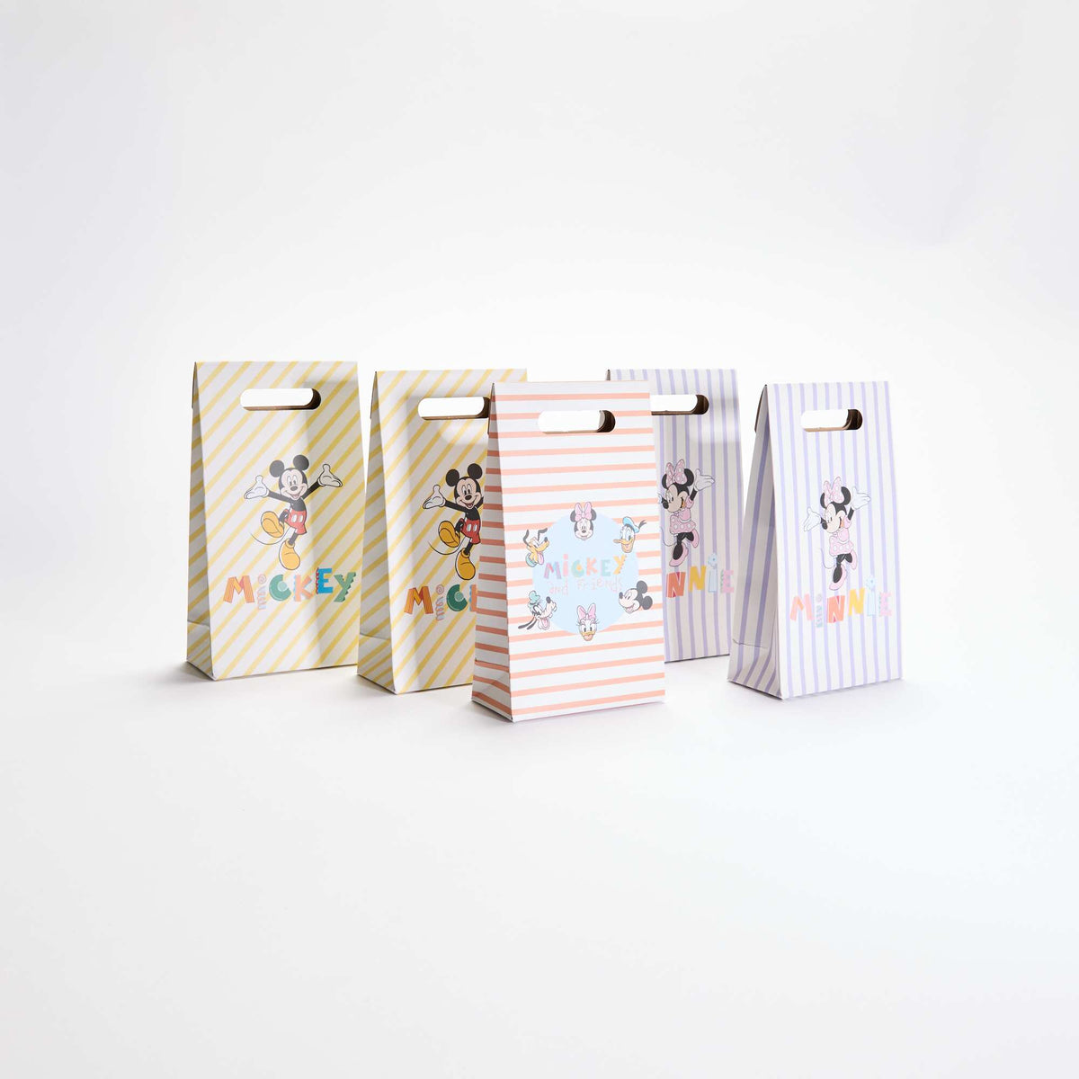 Lot de 5 petits sacs d'emballage cadeau VIOLET