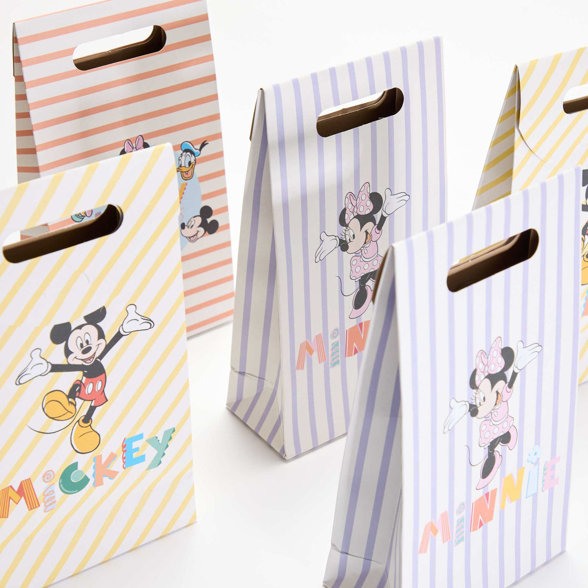 Lot de 5 petits sacs d'emballage cadeau VIOLET