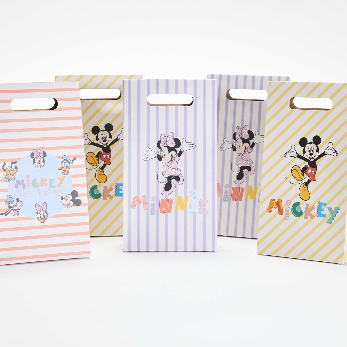 Lot de 5 petits sacs d'emballage cadeau VIOLET