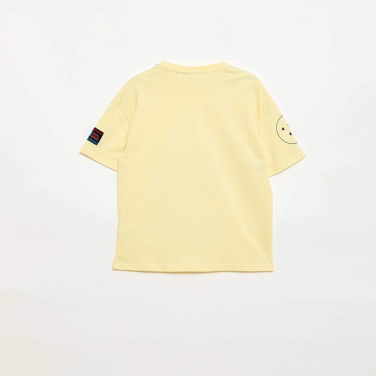 T-shirt à manches courtes imprimé 'Dragon ball Z' JAUNE