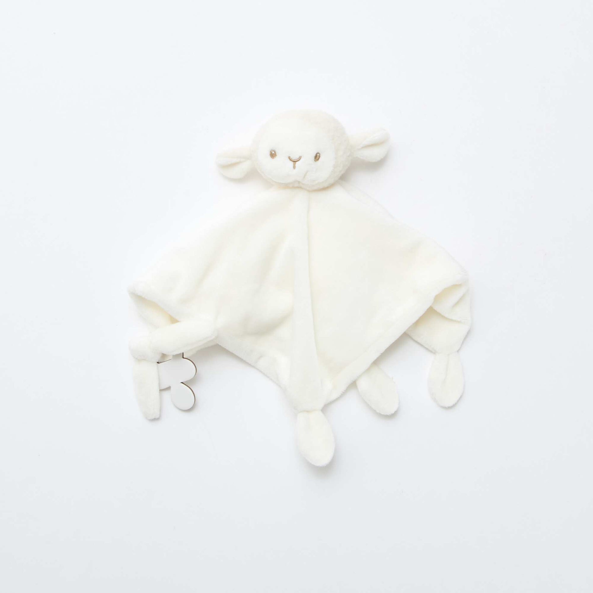 Doudou mouchoir mouton BEIGE