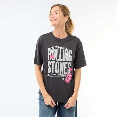 Tee-shirt 'The Rolling Stones' NOIR