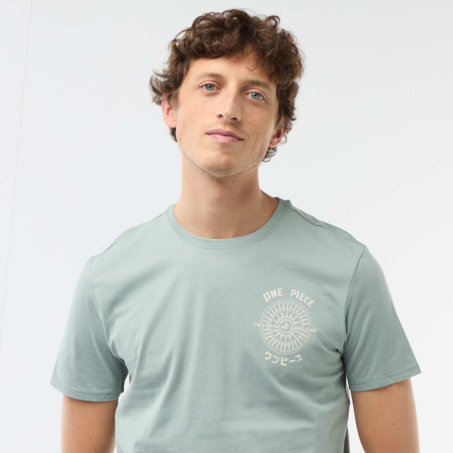 T-shirt imprimé 'One piece' VERT