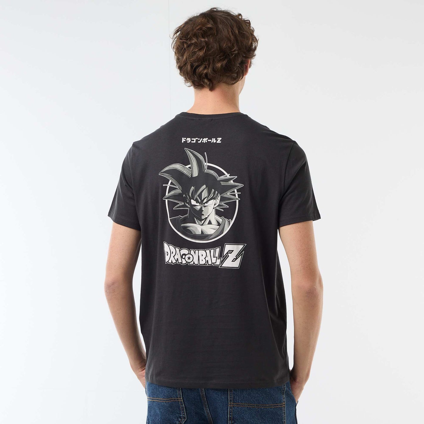 T-shirt imprimé 'Dragon ball Z' NOIR