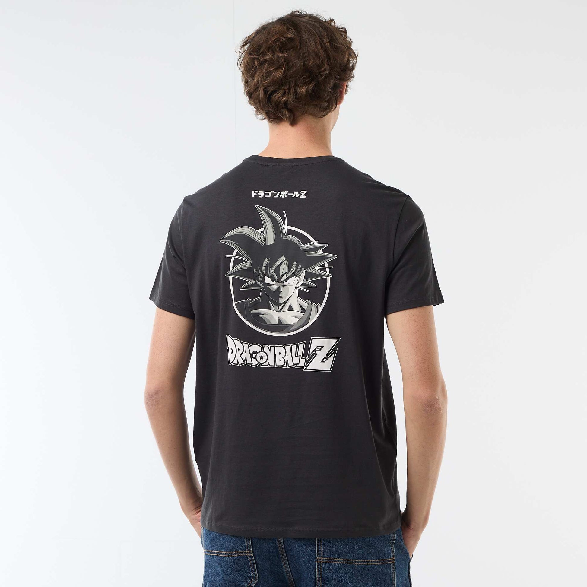 T-shirt imprimé 'Dragon ball Z' NOIR