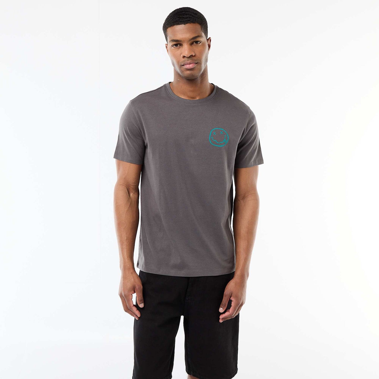 T-shirt imprimé 'Nirvana' GRIS