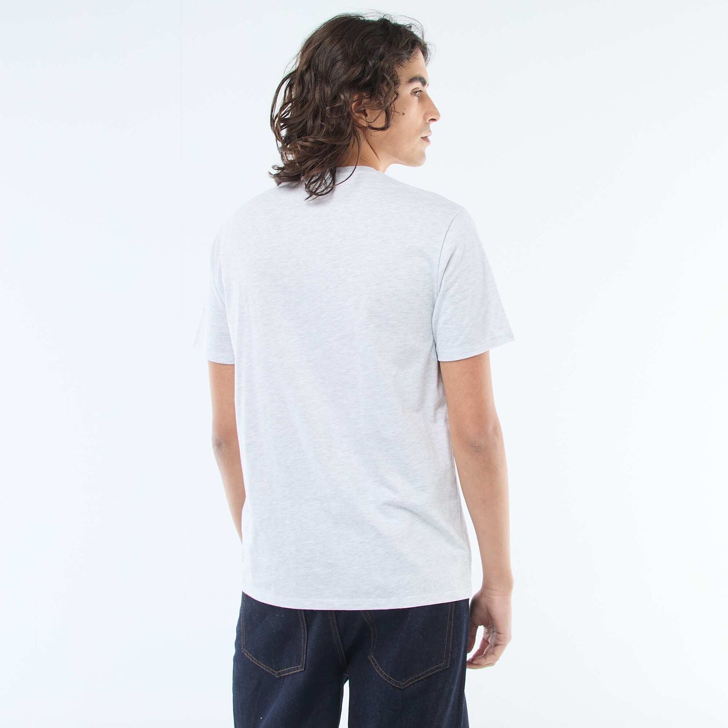 T-shirt imprimé 'Goldorak' GRIS