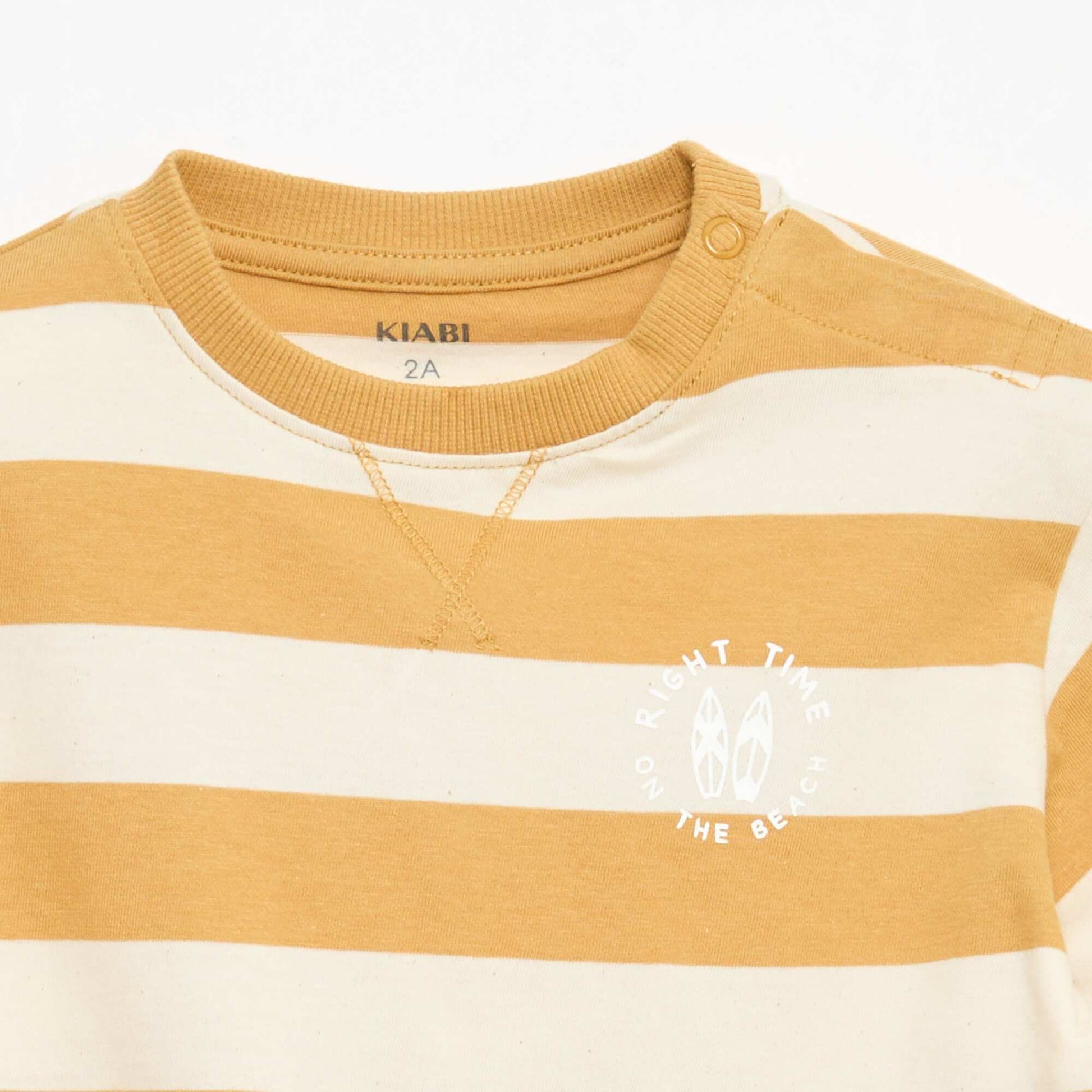 Ensemble pyjama court t-shirt + short - 2 pièces JAUNE