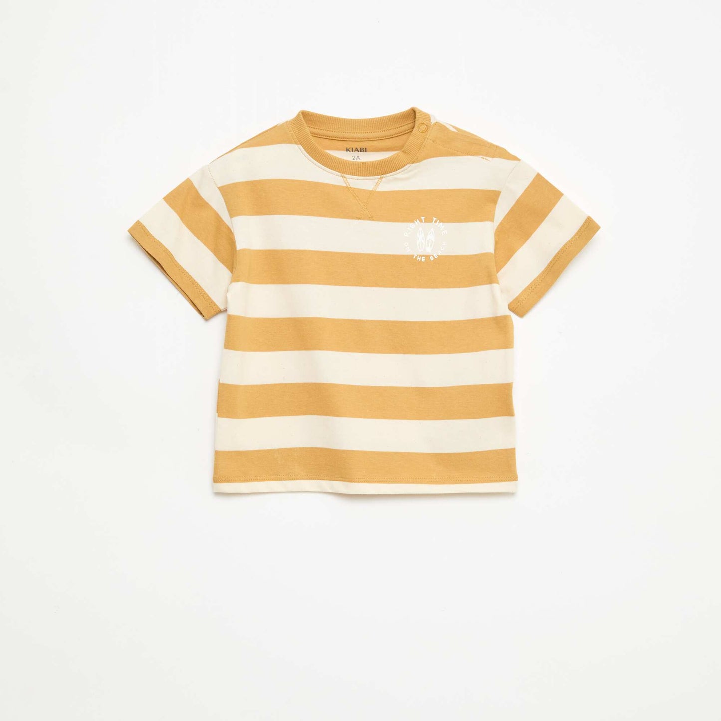 Ensemble pyjama court t-shirt + short - 2 pièces JAUNE