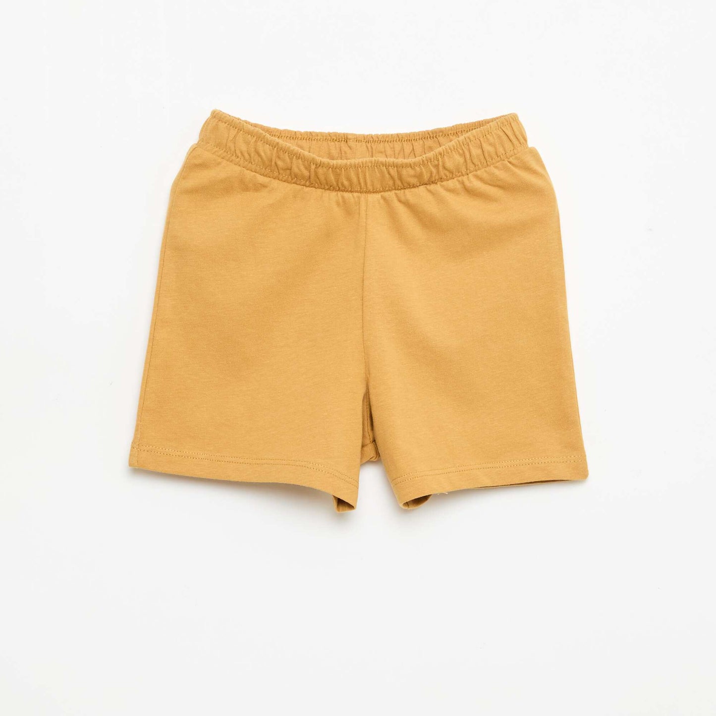 Ensemble pyjama court t-shirt + short - 2 pièces JAUNE