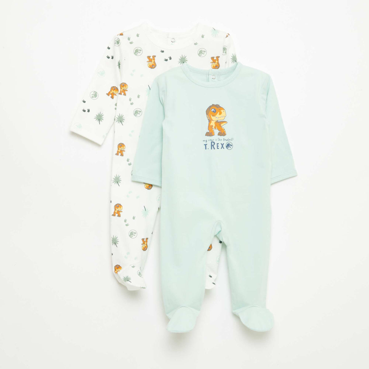 Lot 2 pyjamas 'Jurassic World' VERT