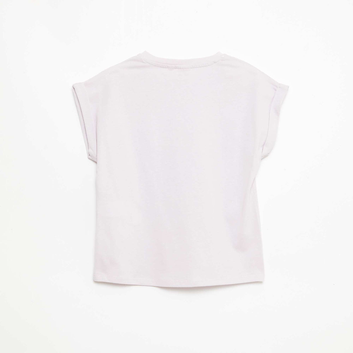 T-shirt imprimé 'Kuromi' uni en coton VIOLET