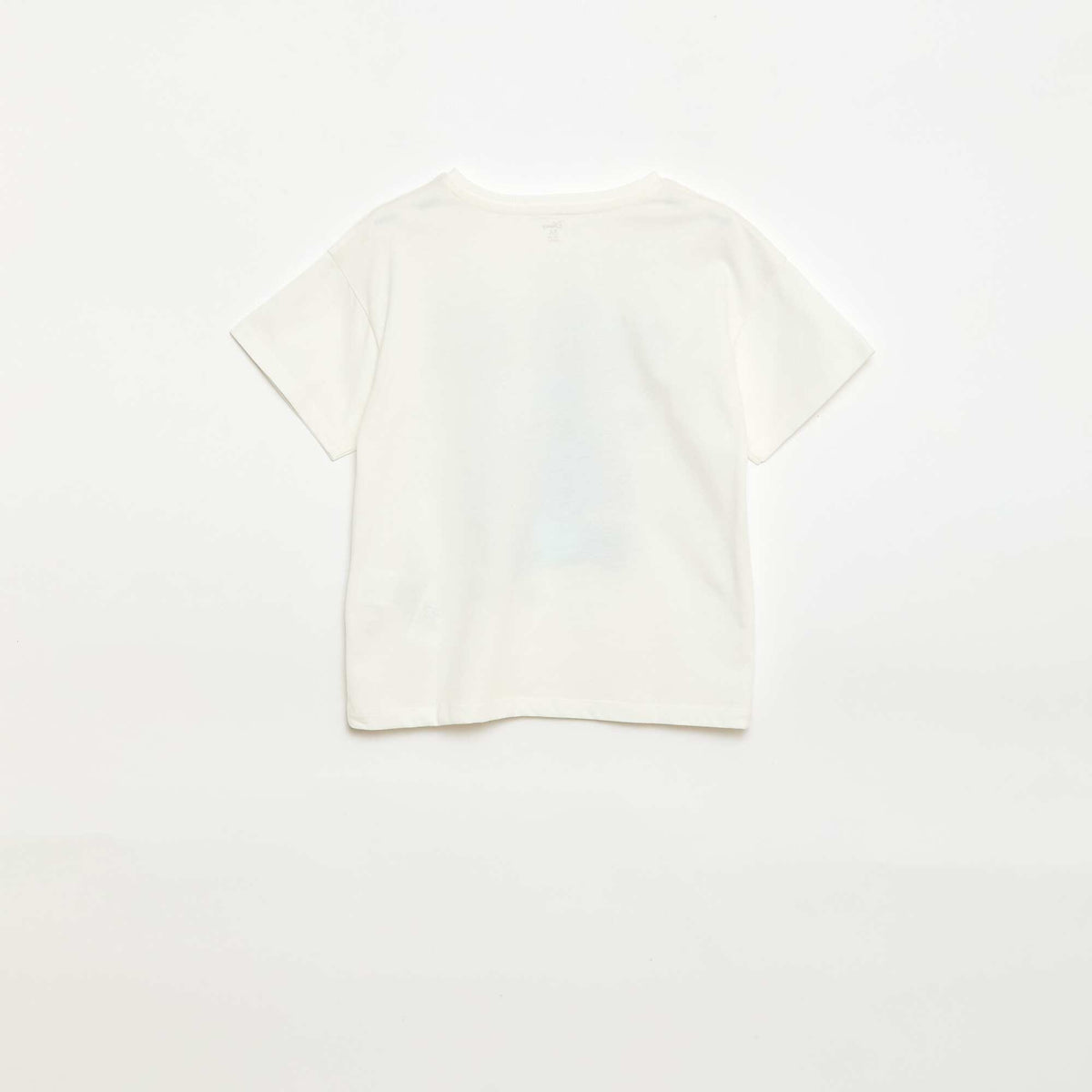 T-shirt uni 'Disney' 'Stitch' en coton BLANC