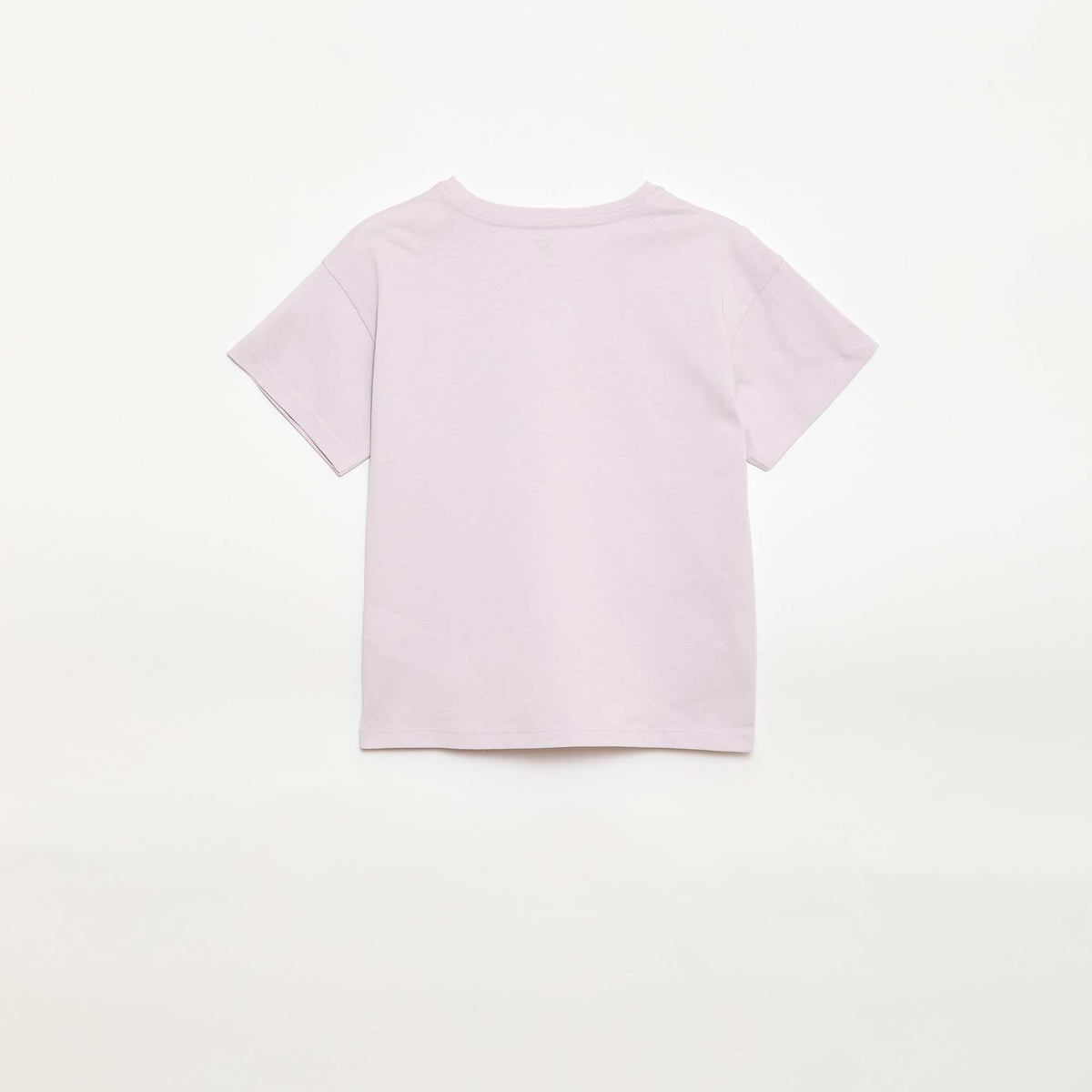 T-shirt uni 'Disney' 'Minnie' en coton VIOLET