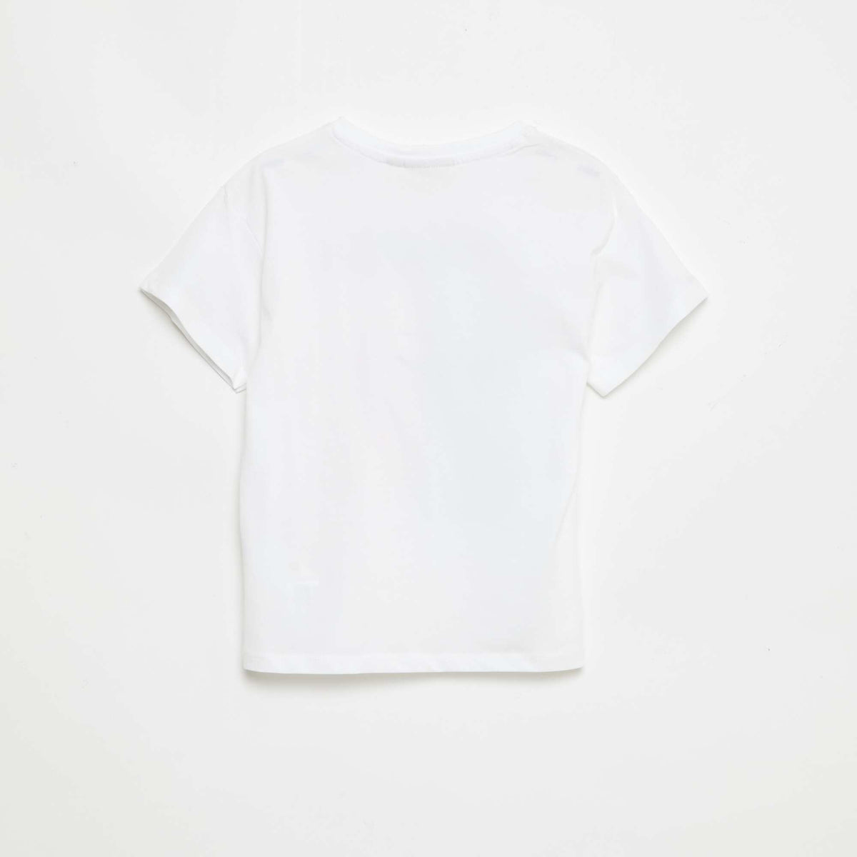 T-shirt imprimé 'Rolling stones' en coton BLANC