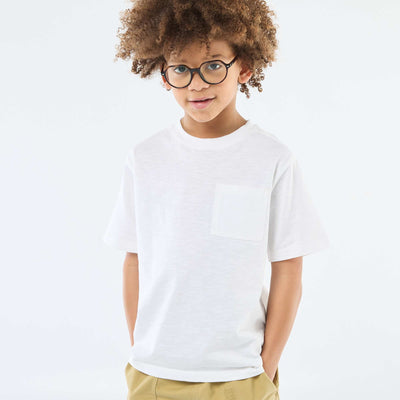 T-shirt loose BLANC