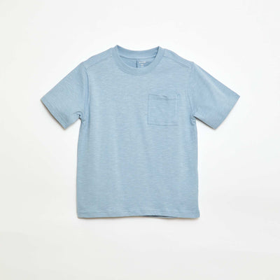 T-shirt loose BLEU