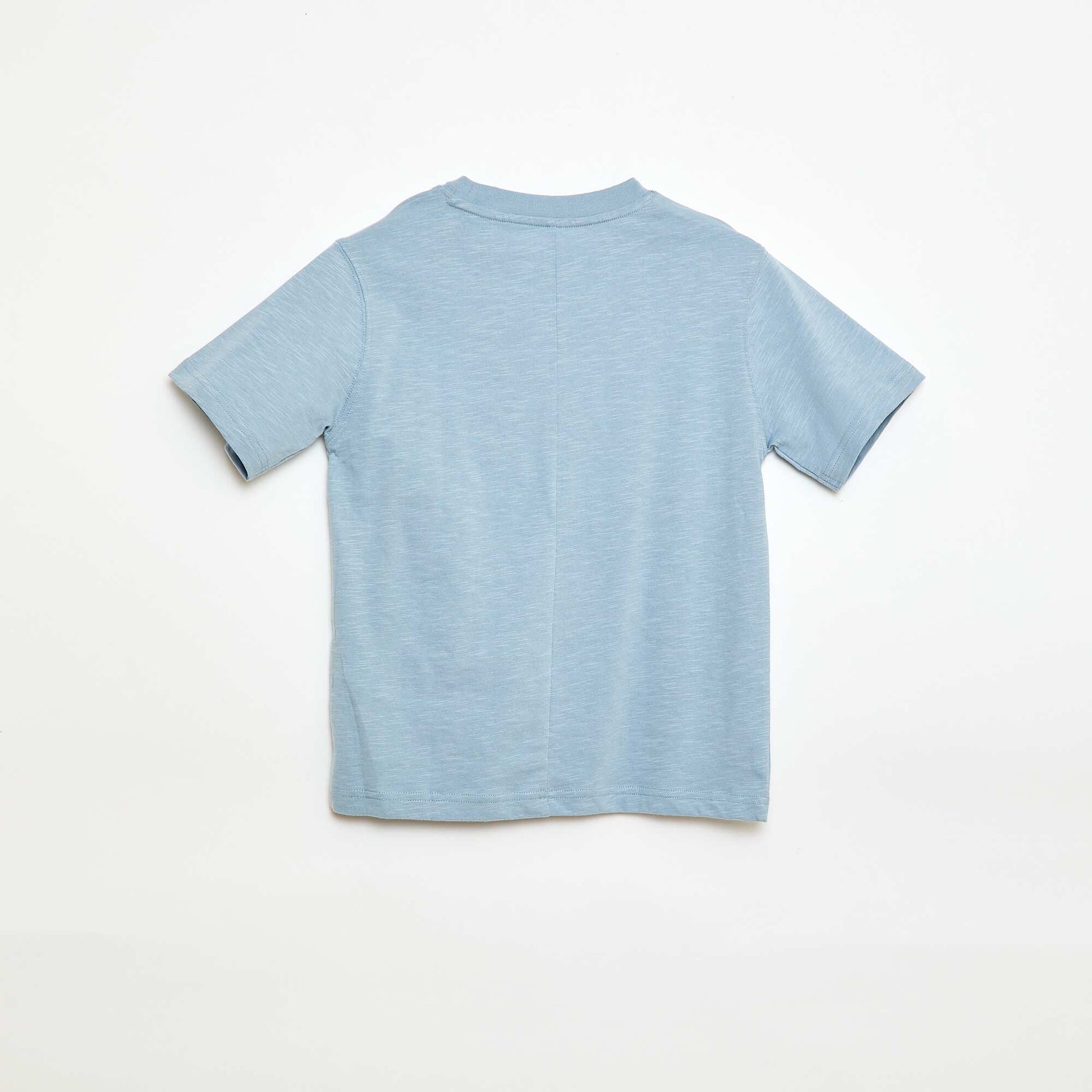 T-shirt loose BLEU