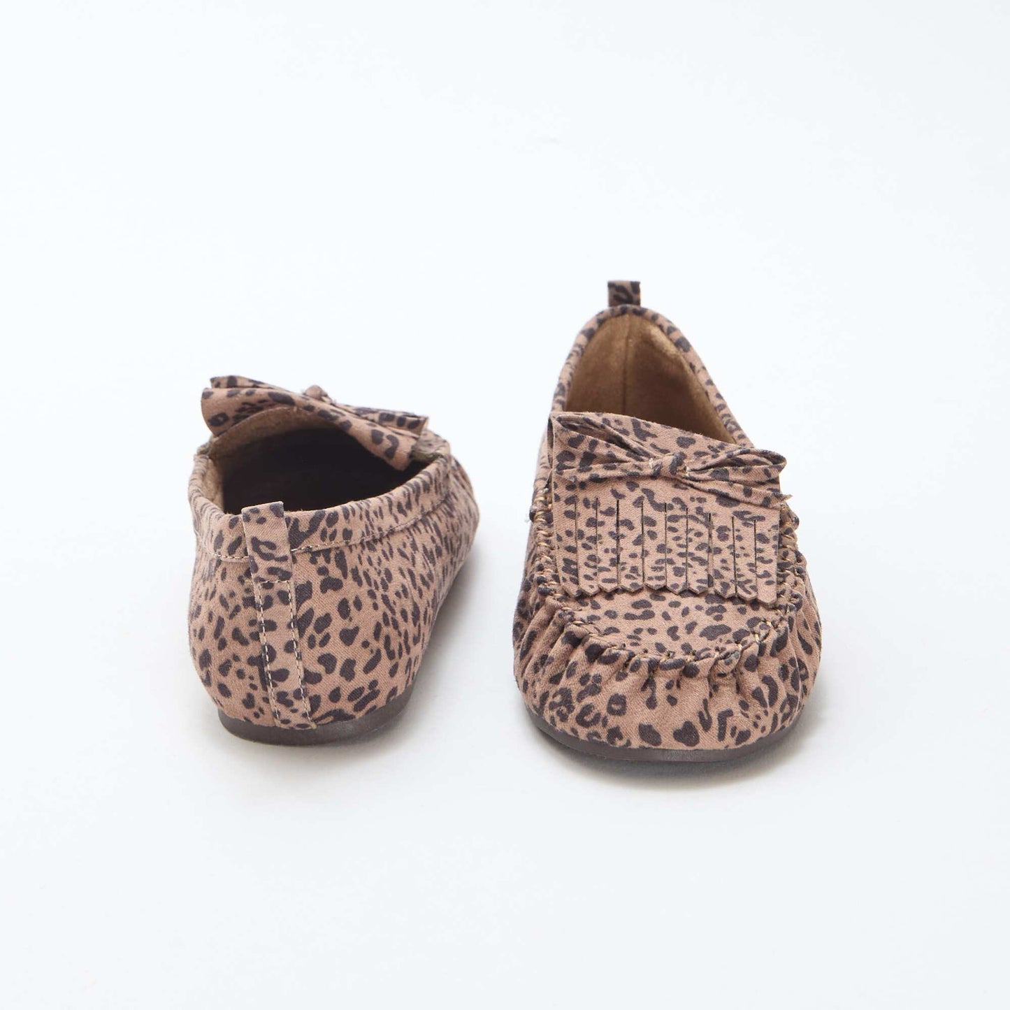 Mocassins léopard en suédine LéOPARD
