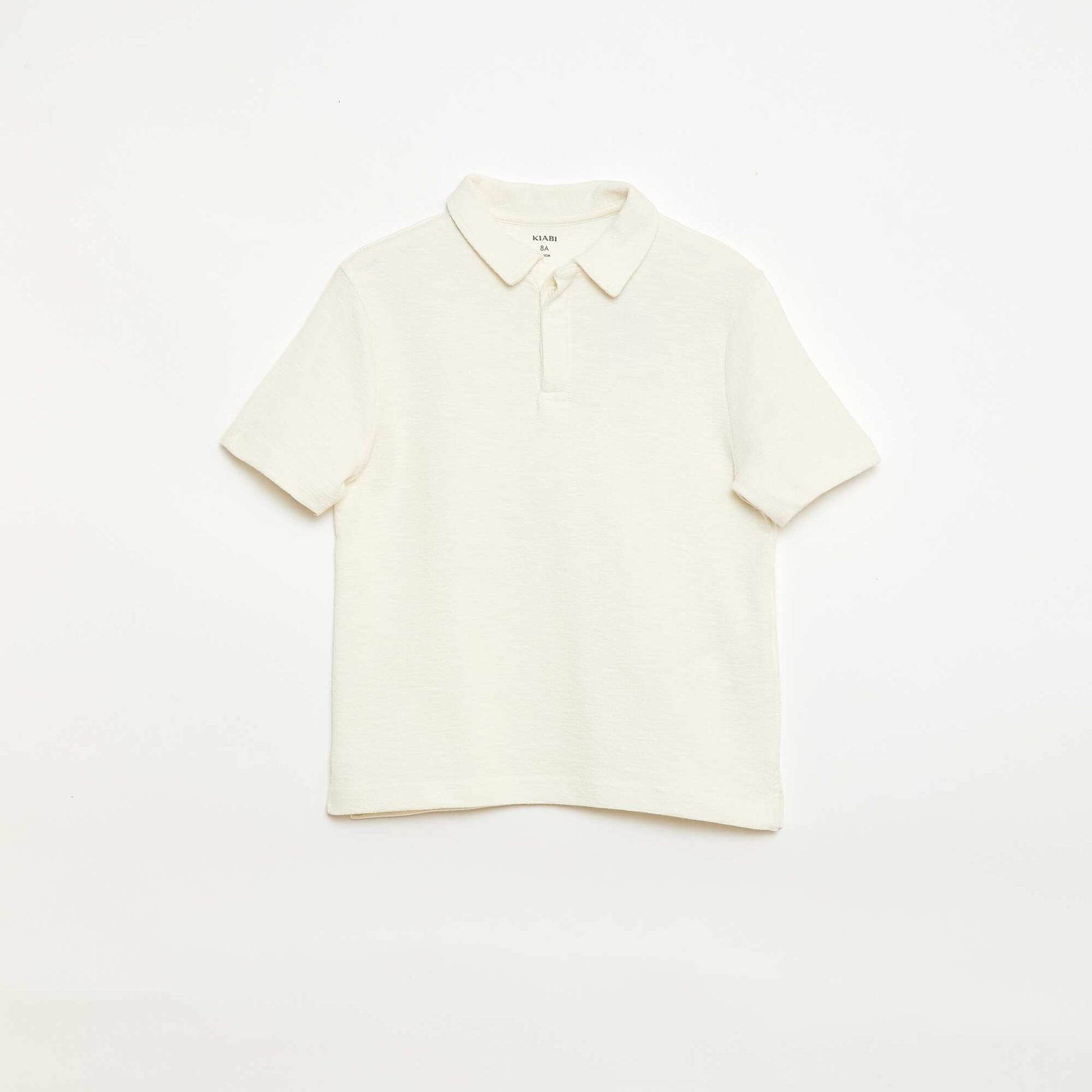 T-shirt polo BLANC