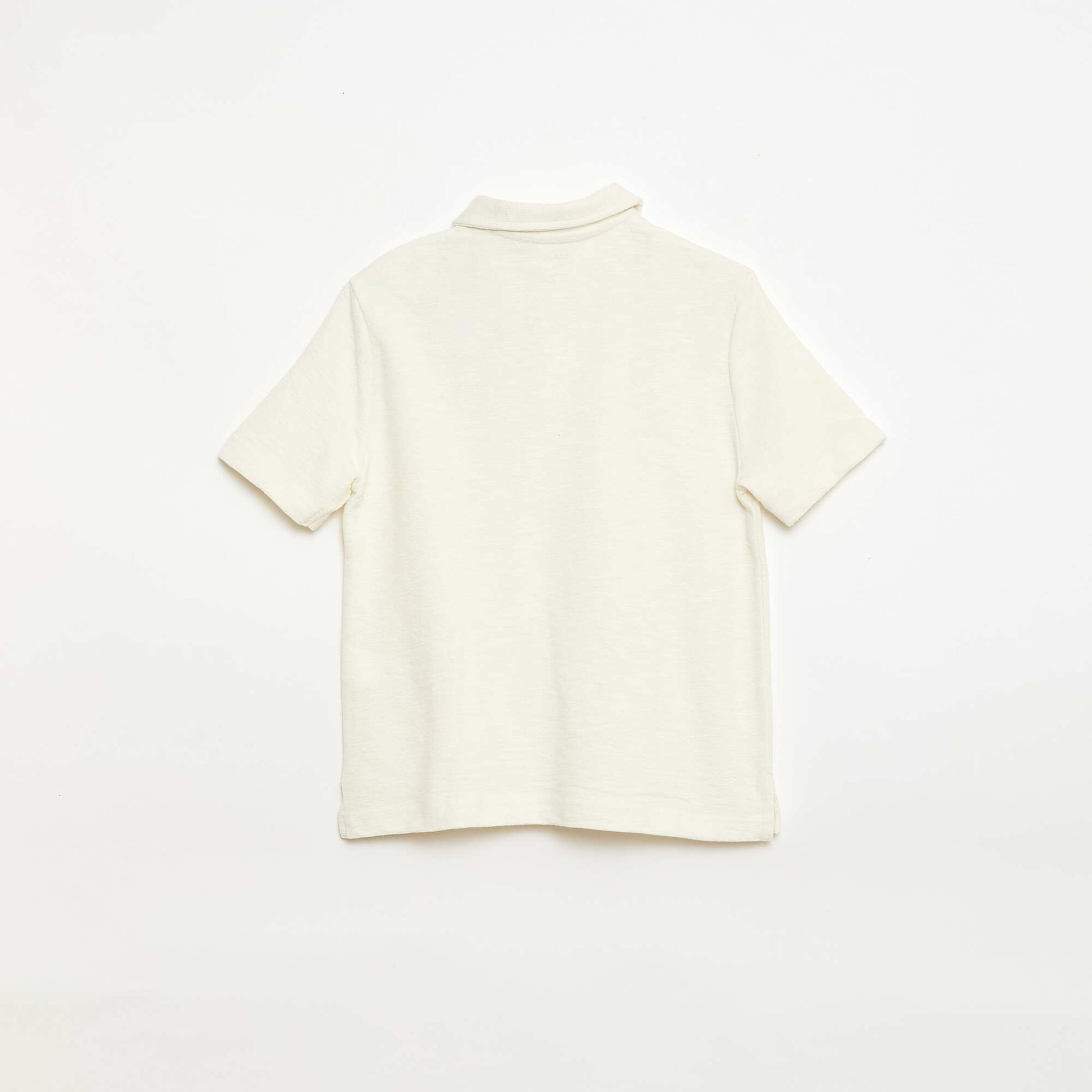 T-shirt polo BLANC