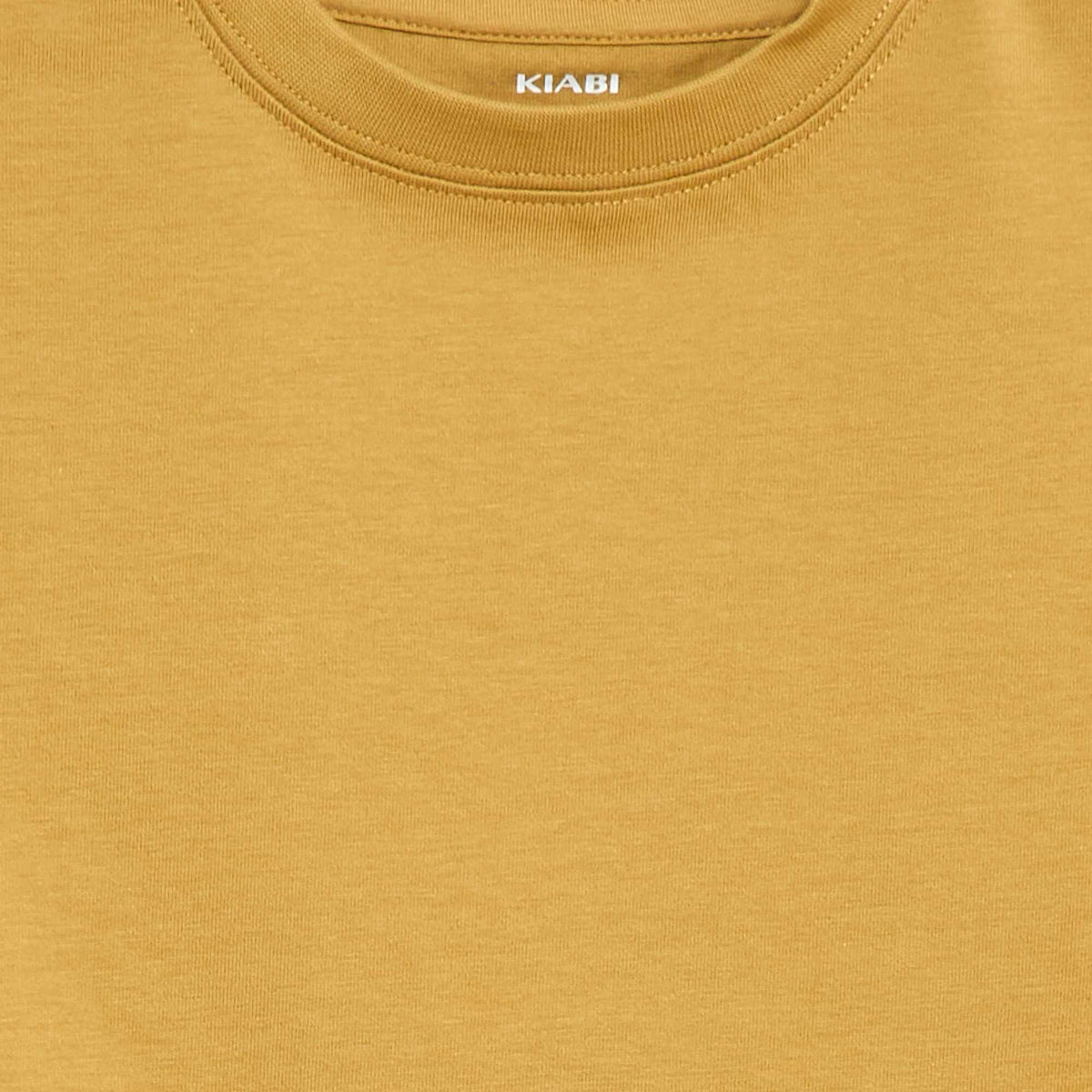 T-shirt en coton premium JAUNE
