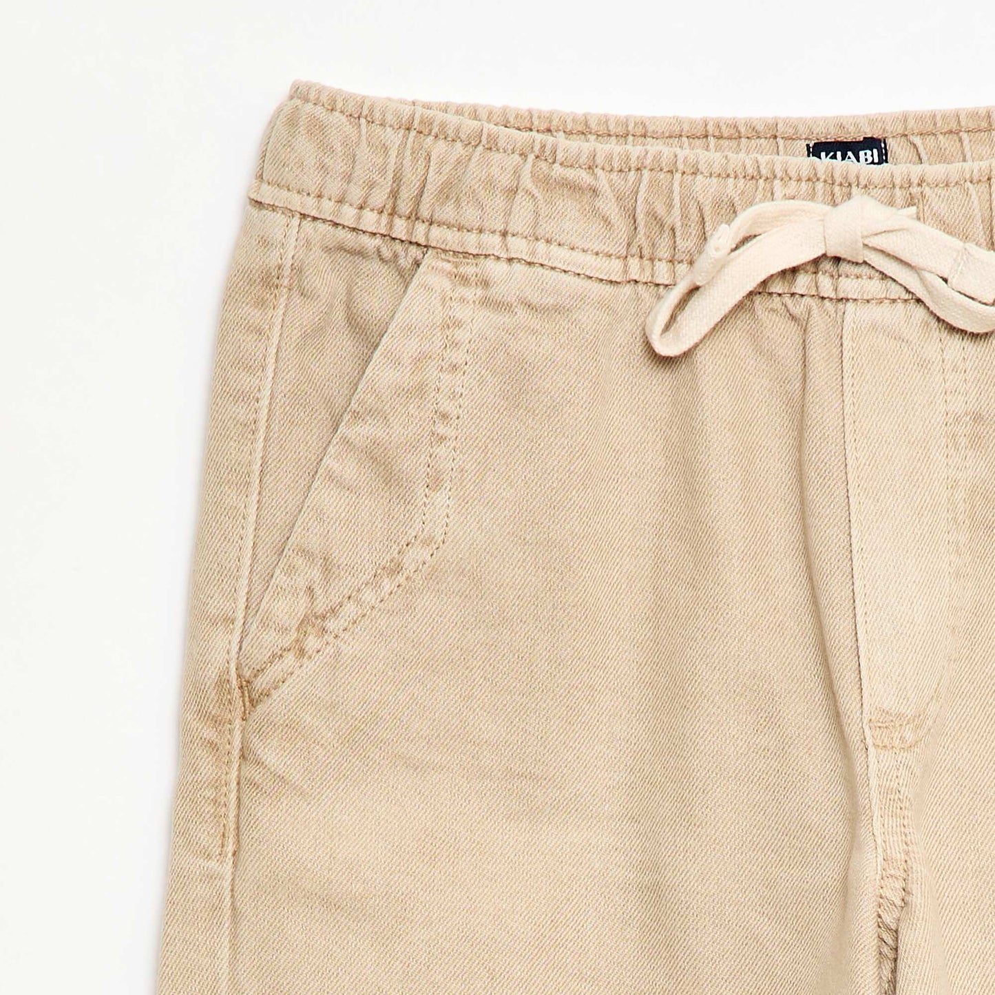 Bermuda en twill BEIGE