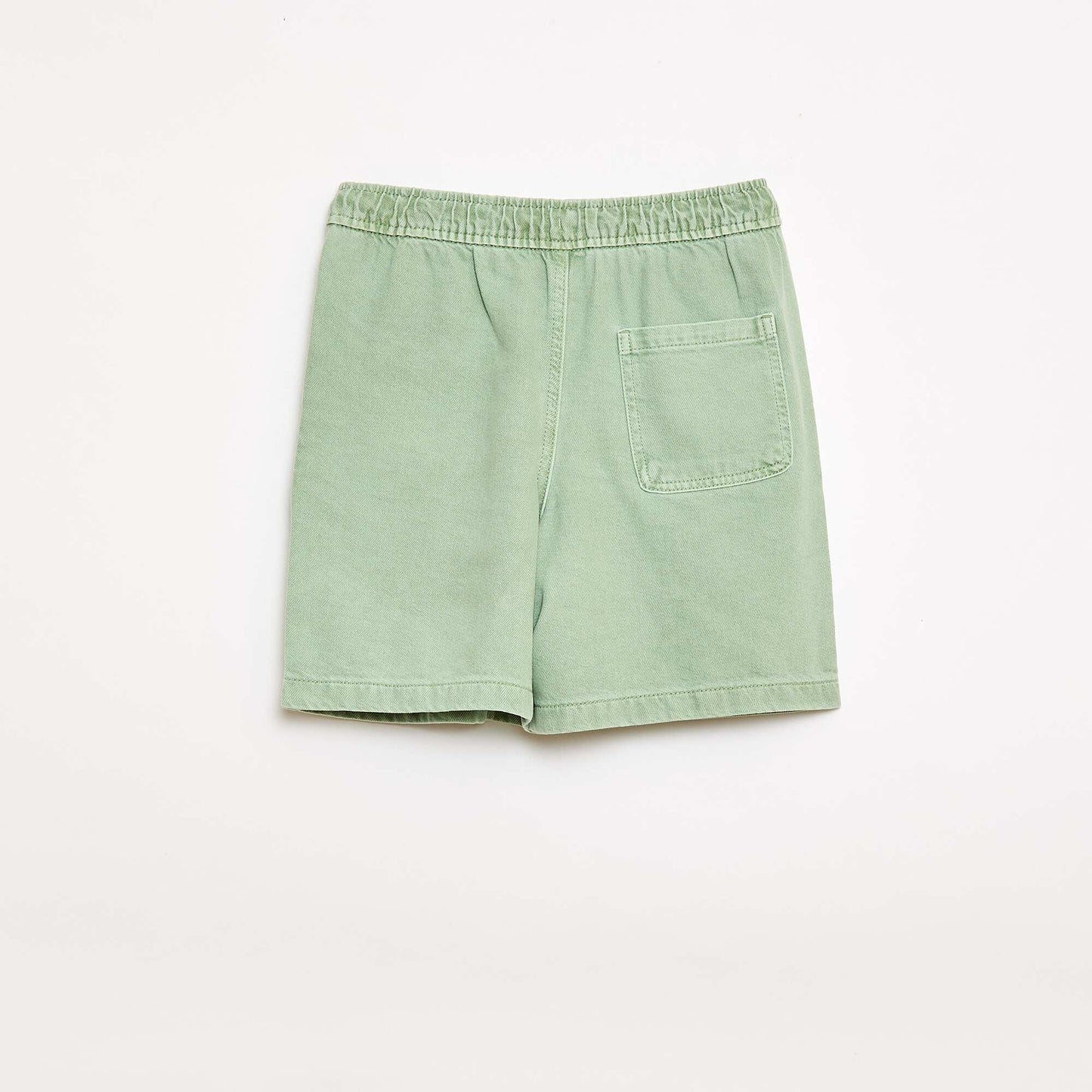Bermuda en twill VERT