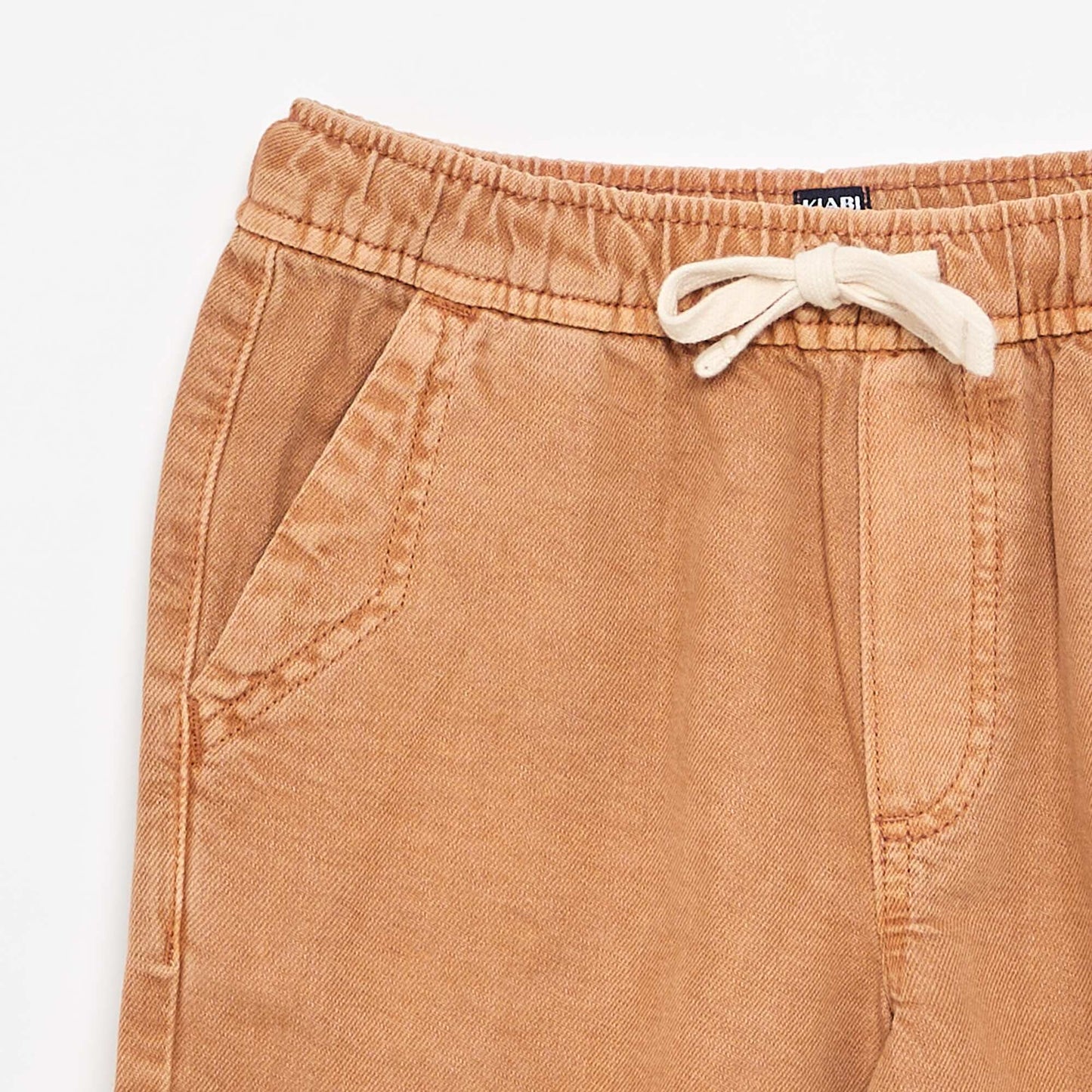 Bermuda en twill MARRON