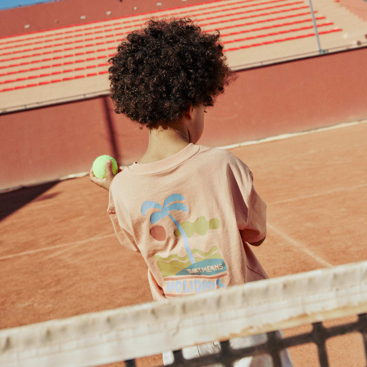 T-shirt oversize imprimé ORANGE
