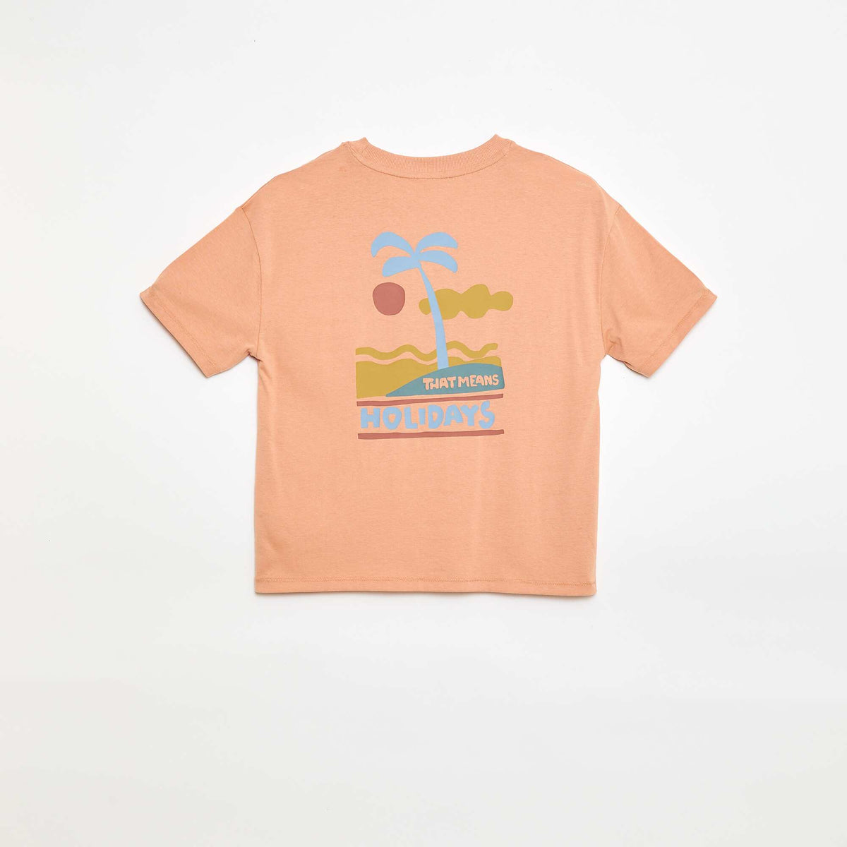 T-shirt oversize imprimé ORANGE