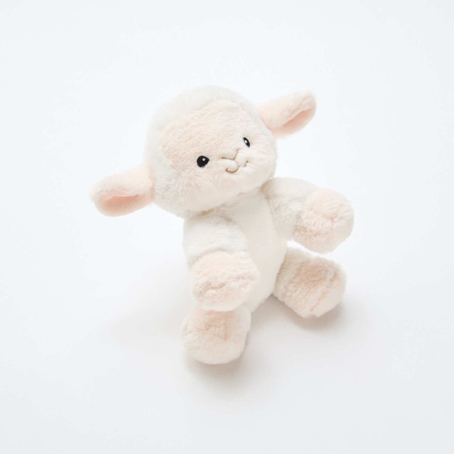 Peluche agneau doux BLANC