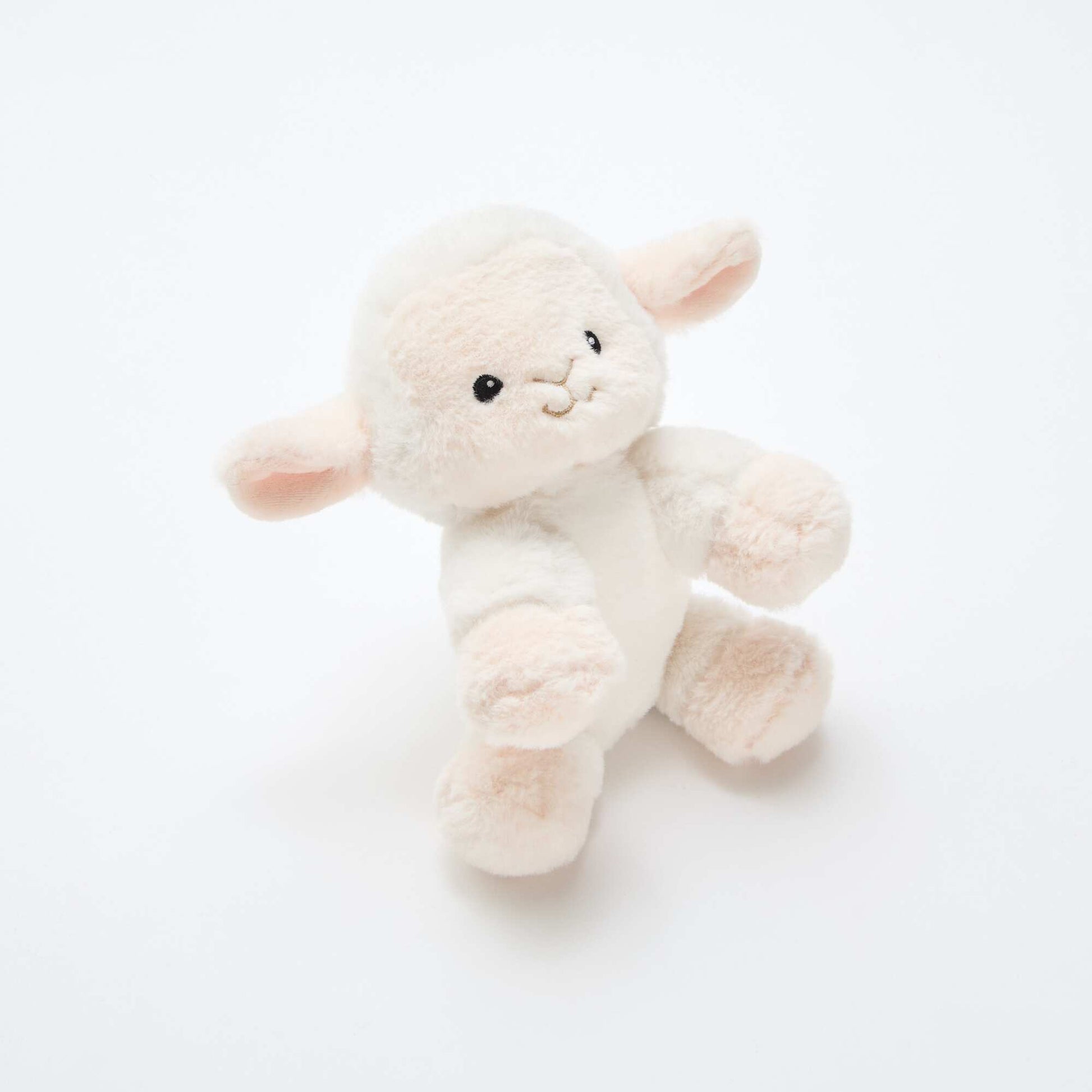 Peluche agneau doux BLANC