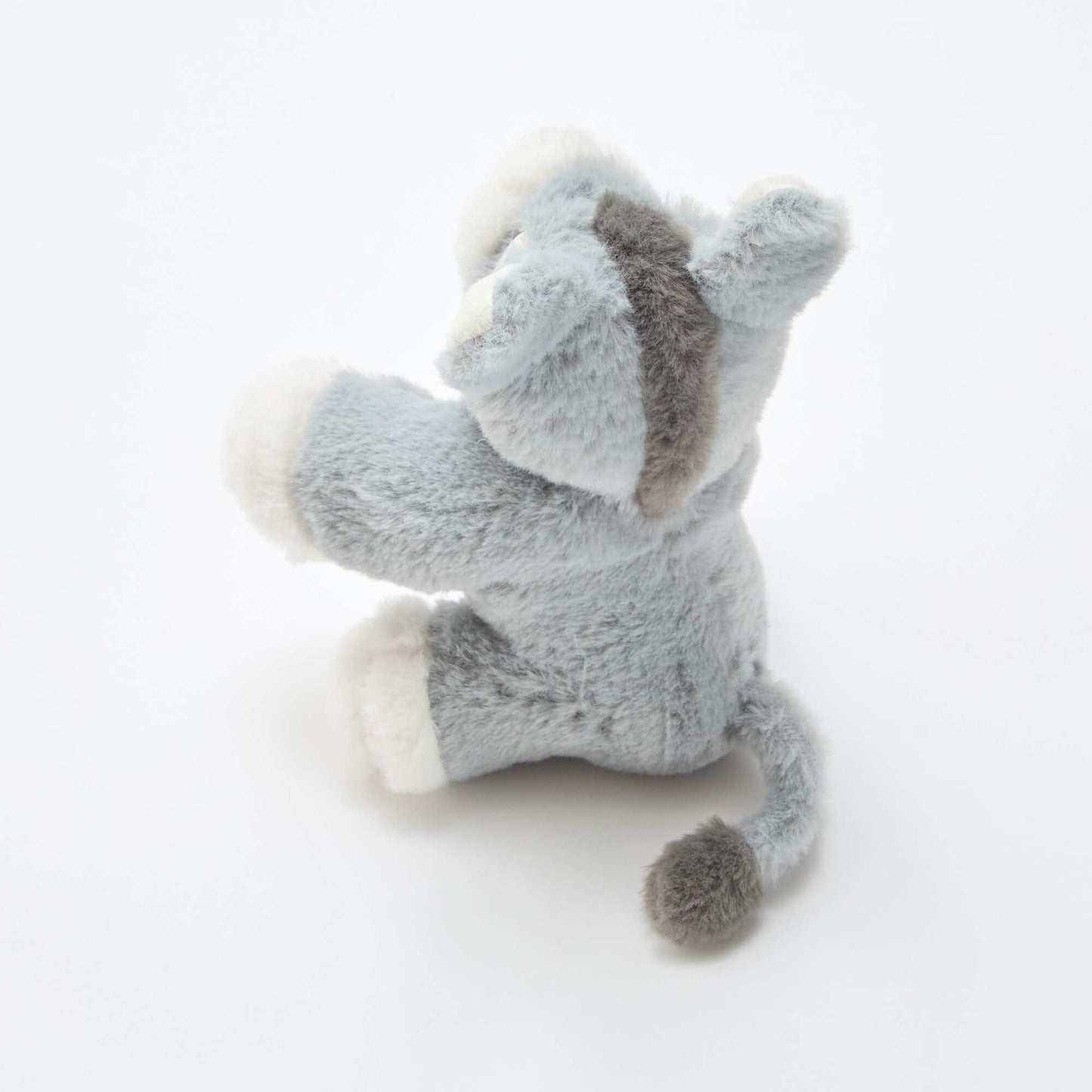 Peluche âne doux GRIS