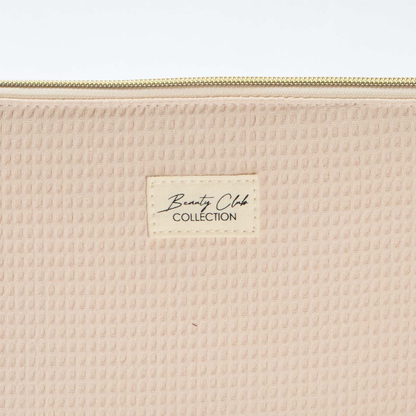 Trousse de rangement matelassée BEIGE