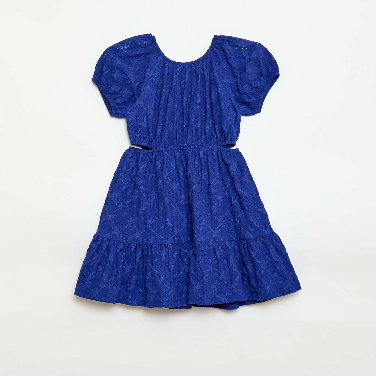 Robe en broderie anglaise BLEU