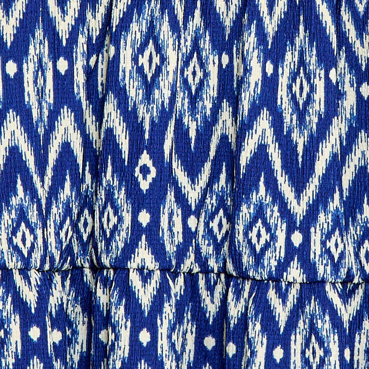 Robe en maille ajourée sur les côtés BLEU