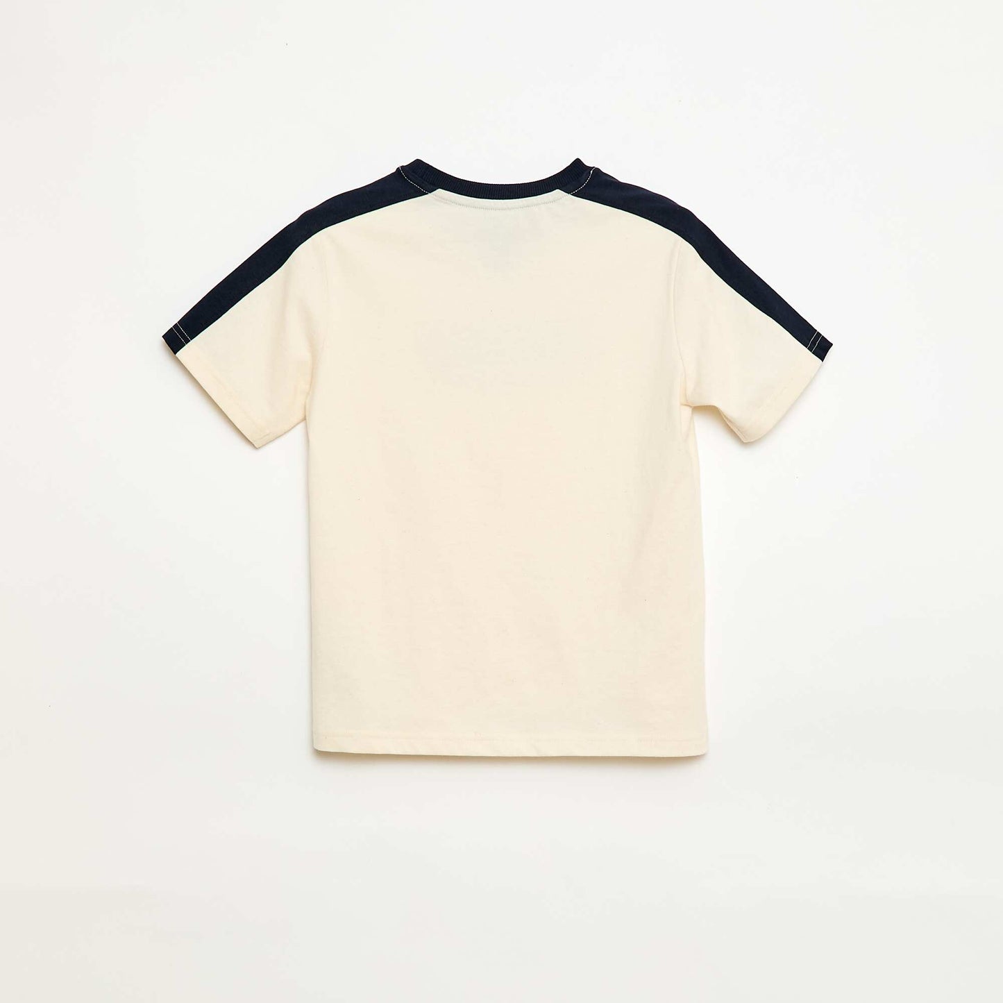 T-shirt imprimé à message BLANC