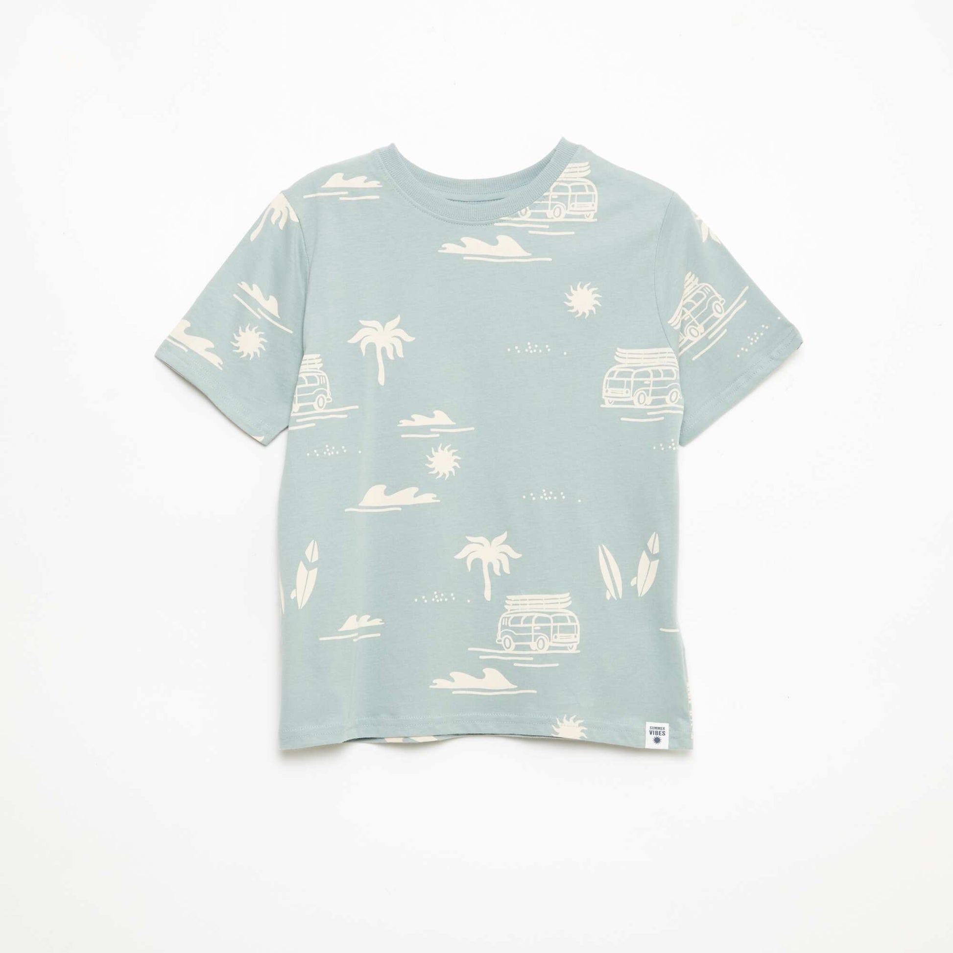 Lot de 2 T-shirts BLEU