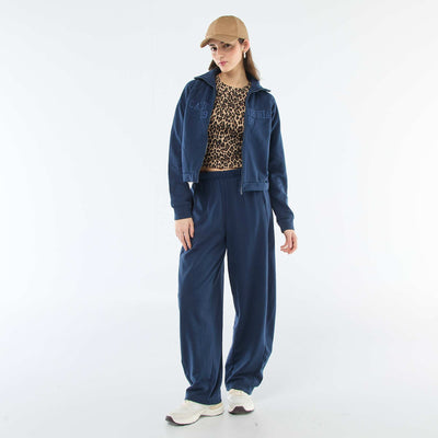 Jogging forme barrel BLEU MARINE