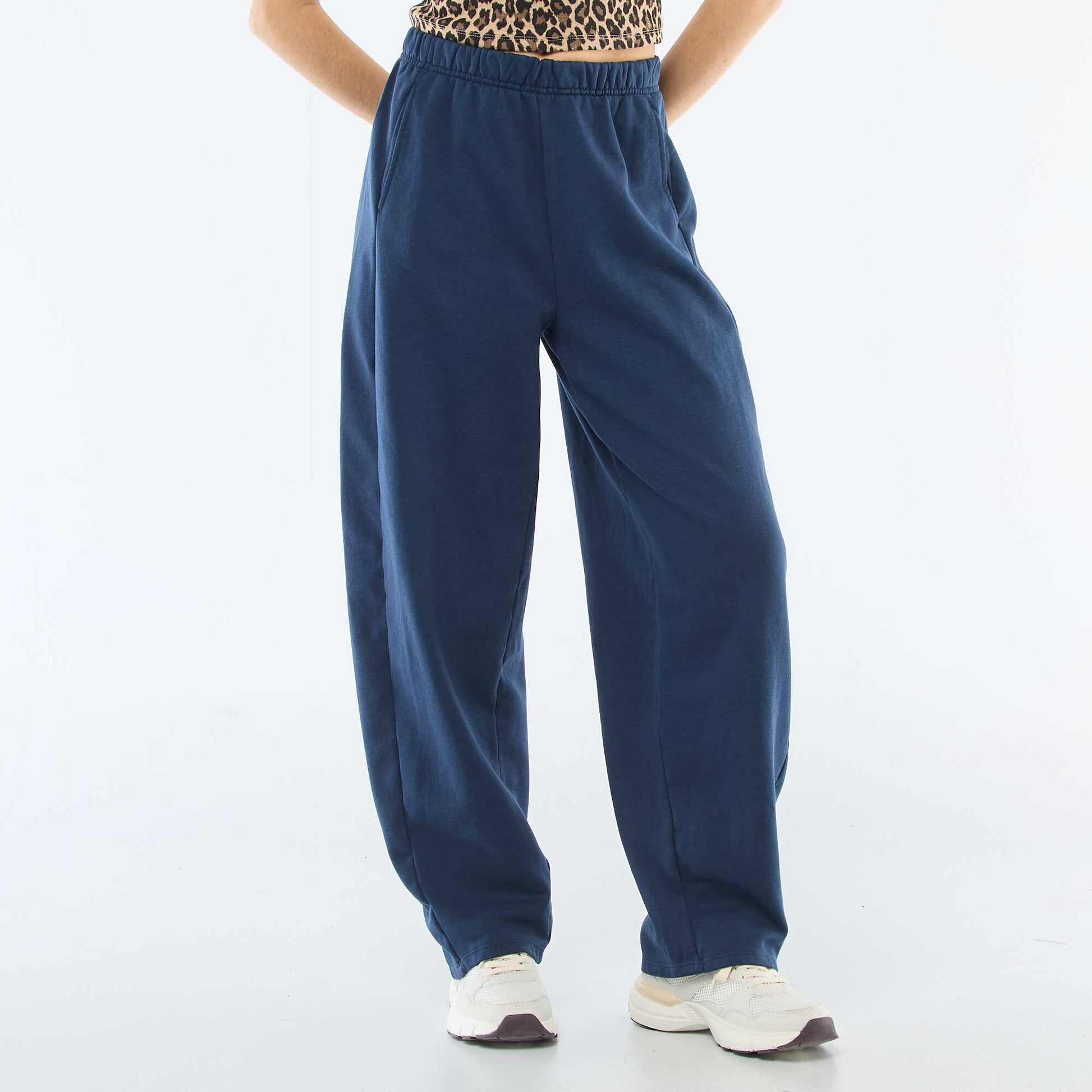 Jogging forme barrel BLEU MARINE