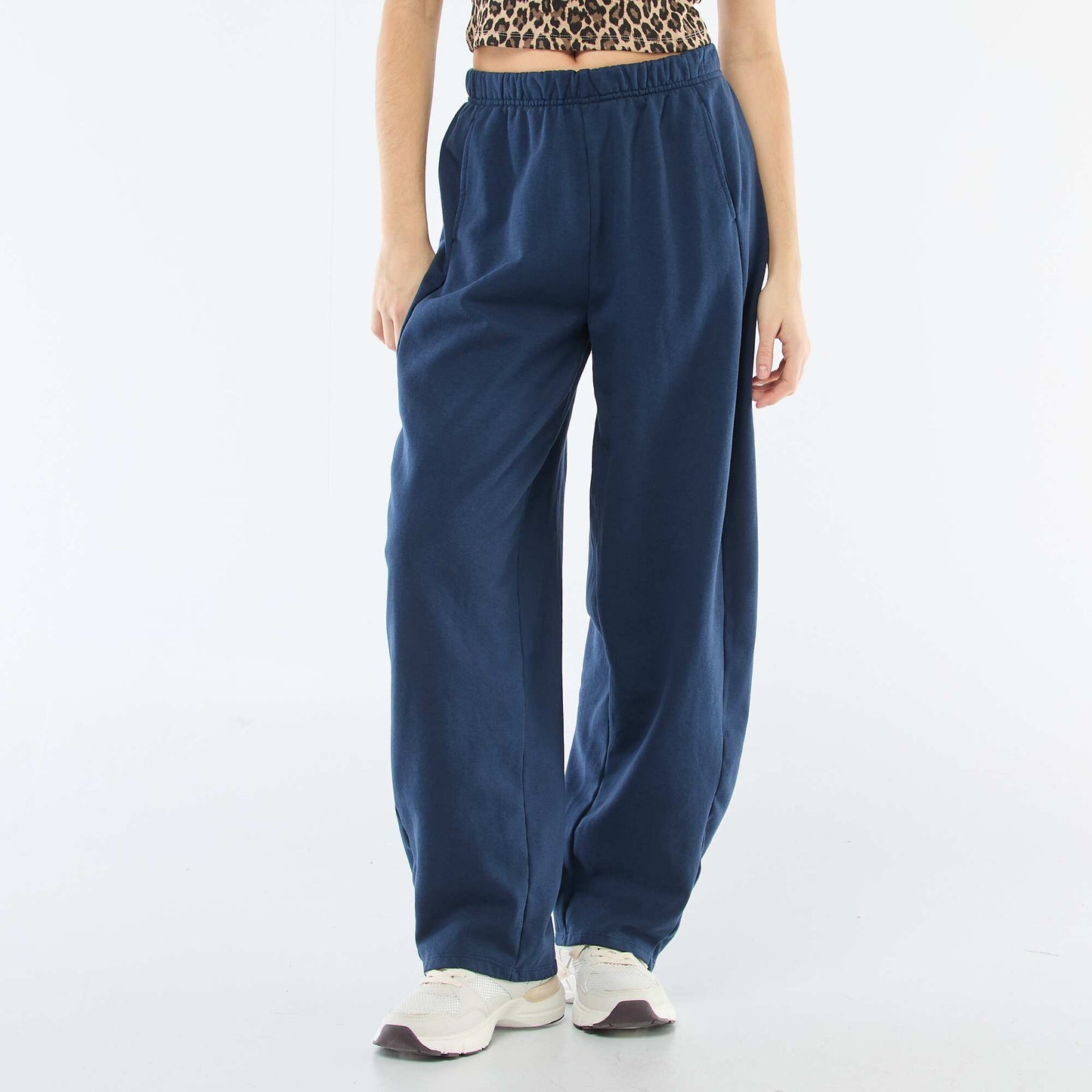 Jogging forme barrel BLEU MARINE